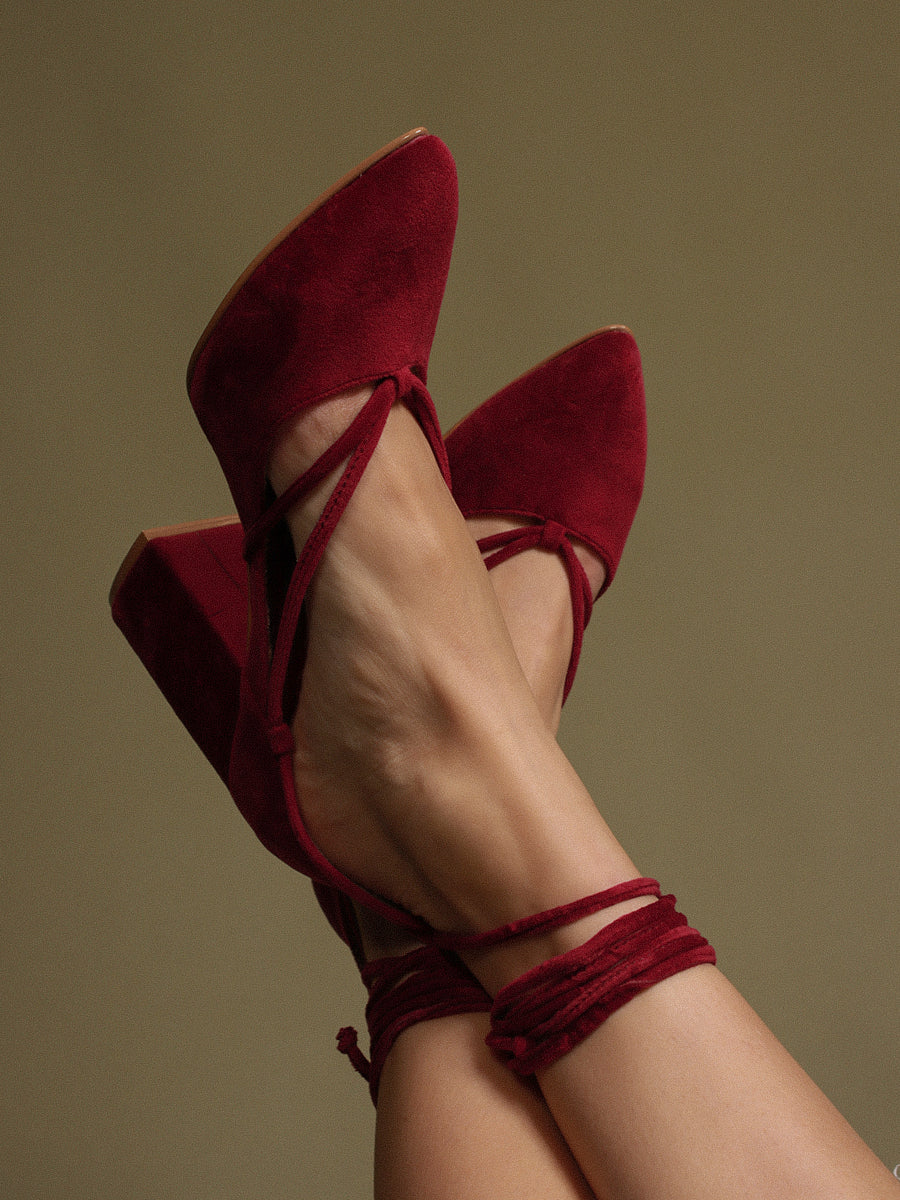 TACÓN CELINE BURDEO