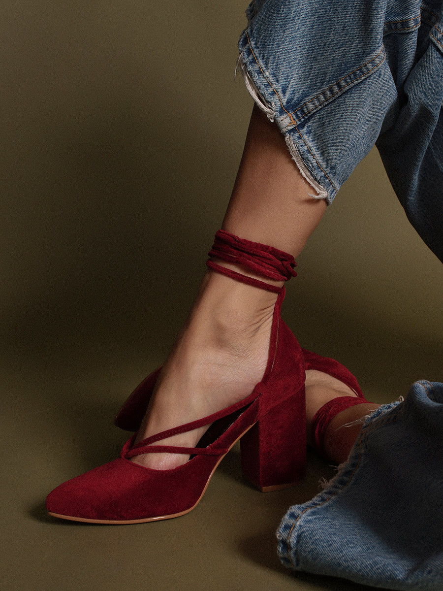 TACÓN CELINE BURDEO