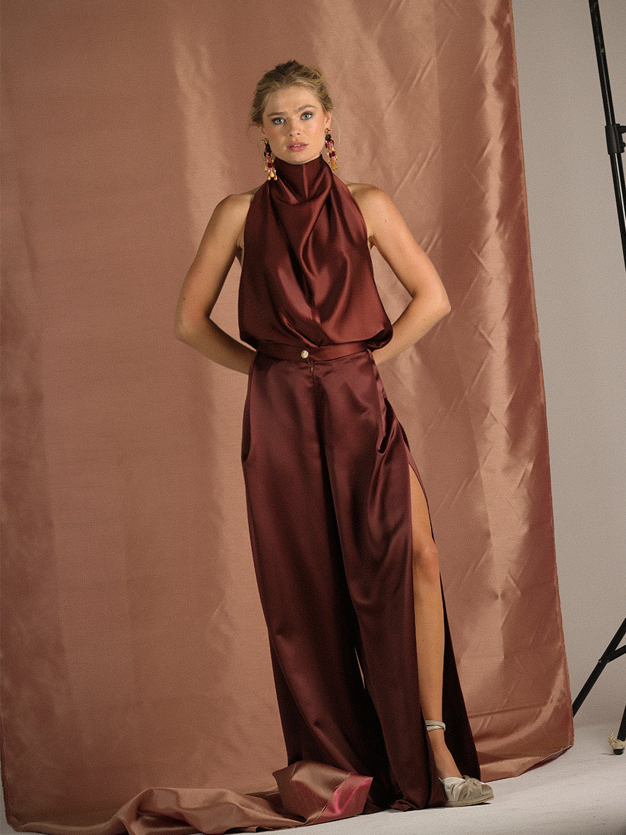 PANTALÓN HARPER CHOCOLATE