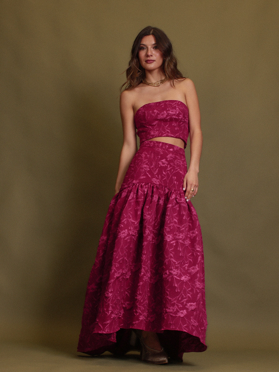 CONJUNTO GABRIELLE FUCSIA