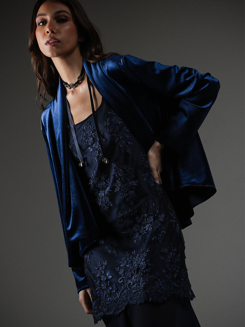 CHAQUETA ARIA AZUL