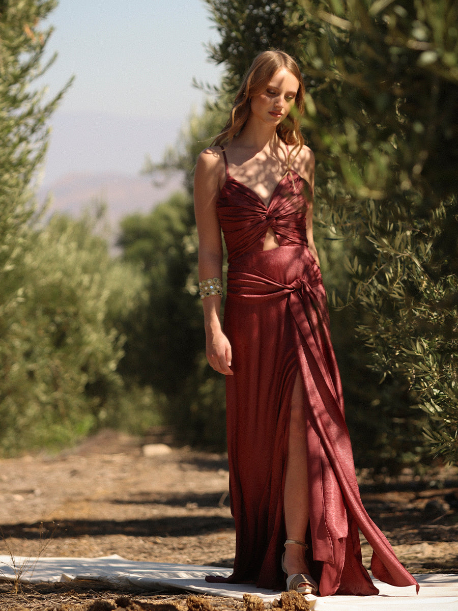 VESTIDO BEATRICE BURDEO