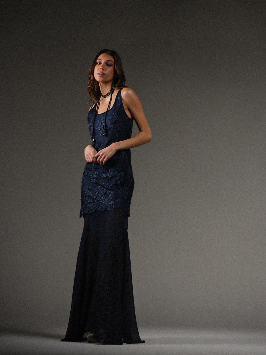 VESTIDO VENUS AZUL