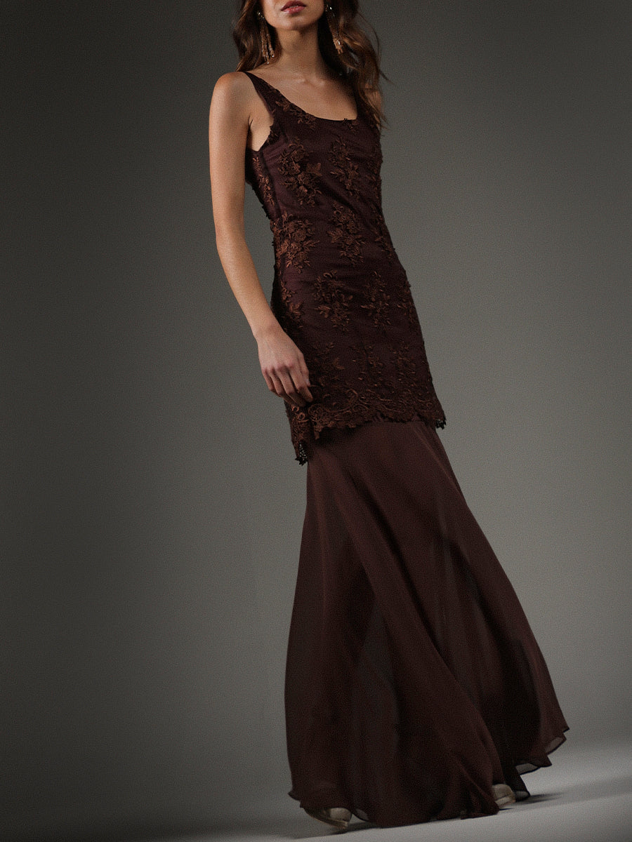 VESTIDO VENUS MOCCA