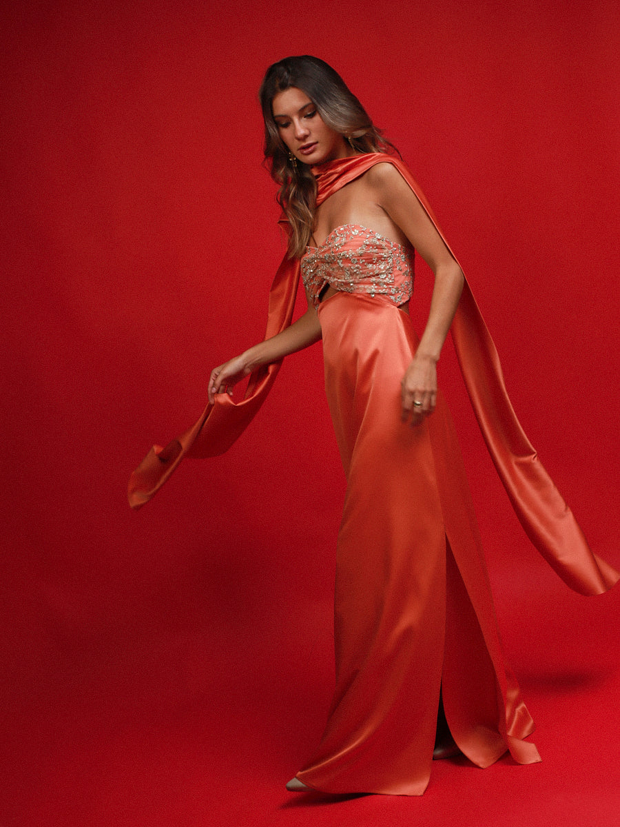 VESTIDO GERONA MIXTO