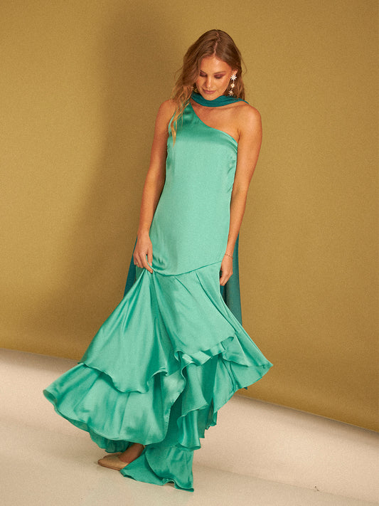 VESTIDO L´AMOUR AQUA