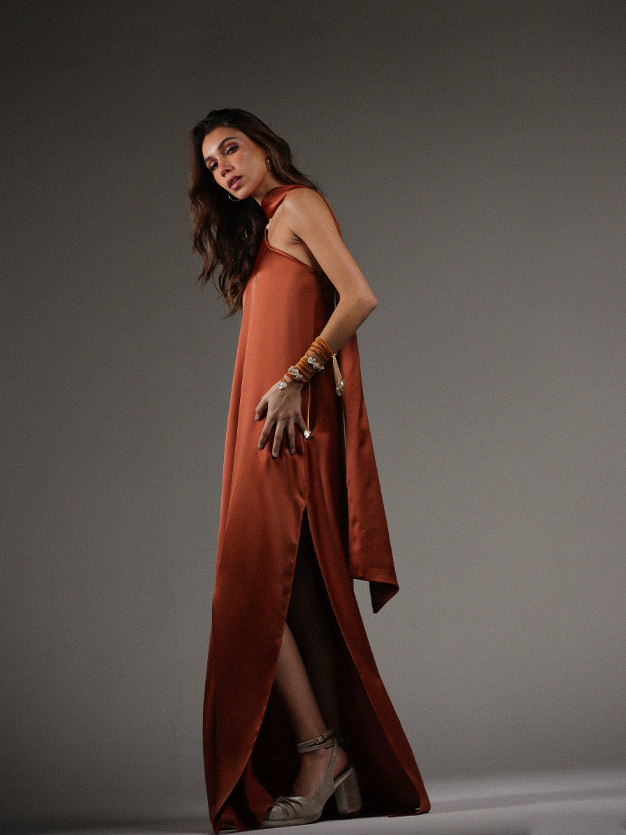 VESTIDO VESTA TERRACOTA