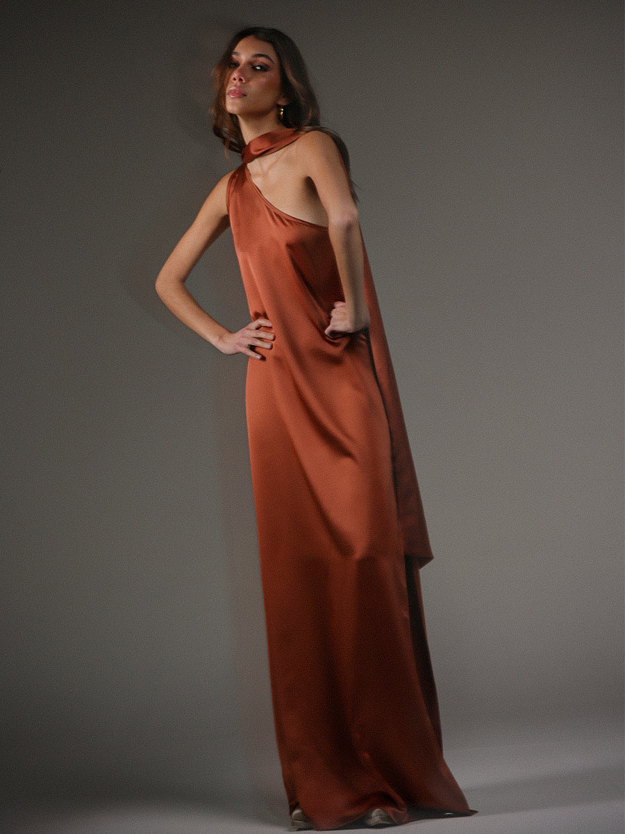 VESTIDO VESTA TERRACOTA