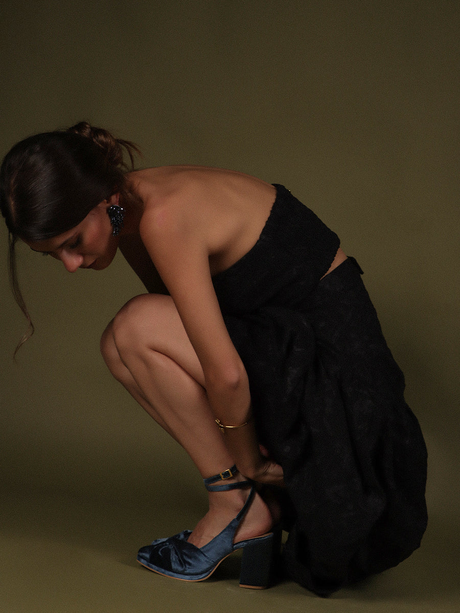 TACÓN MADELEINE BLEU