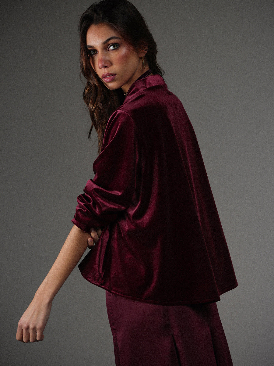 CHAQUETA ARIA BURDEO