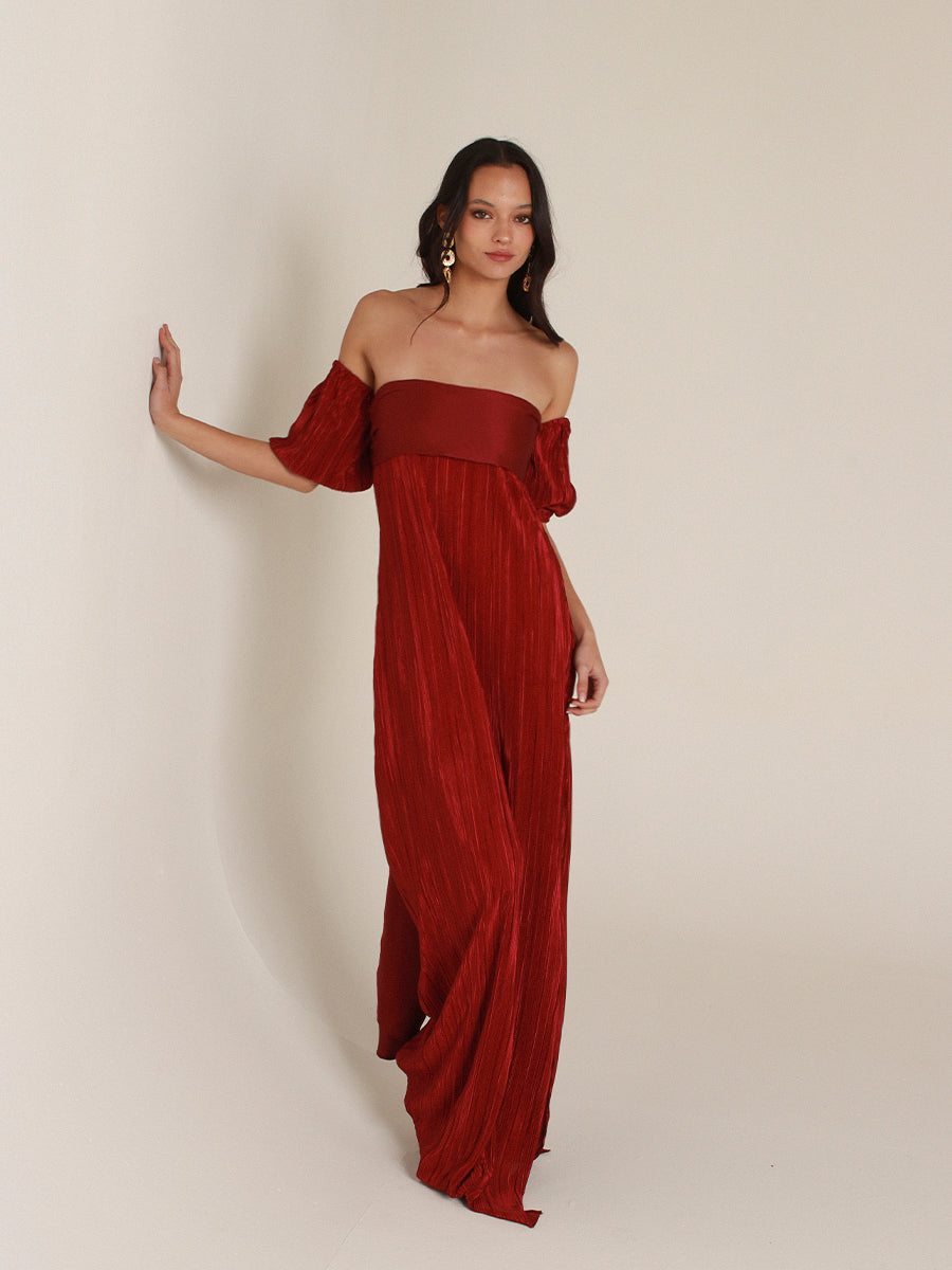VESTIDO AGNES + MANGAS DESMONTABLES