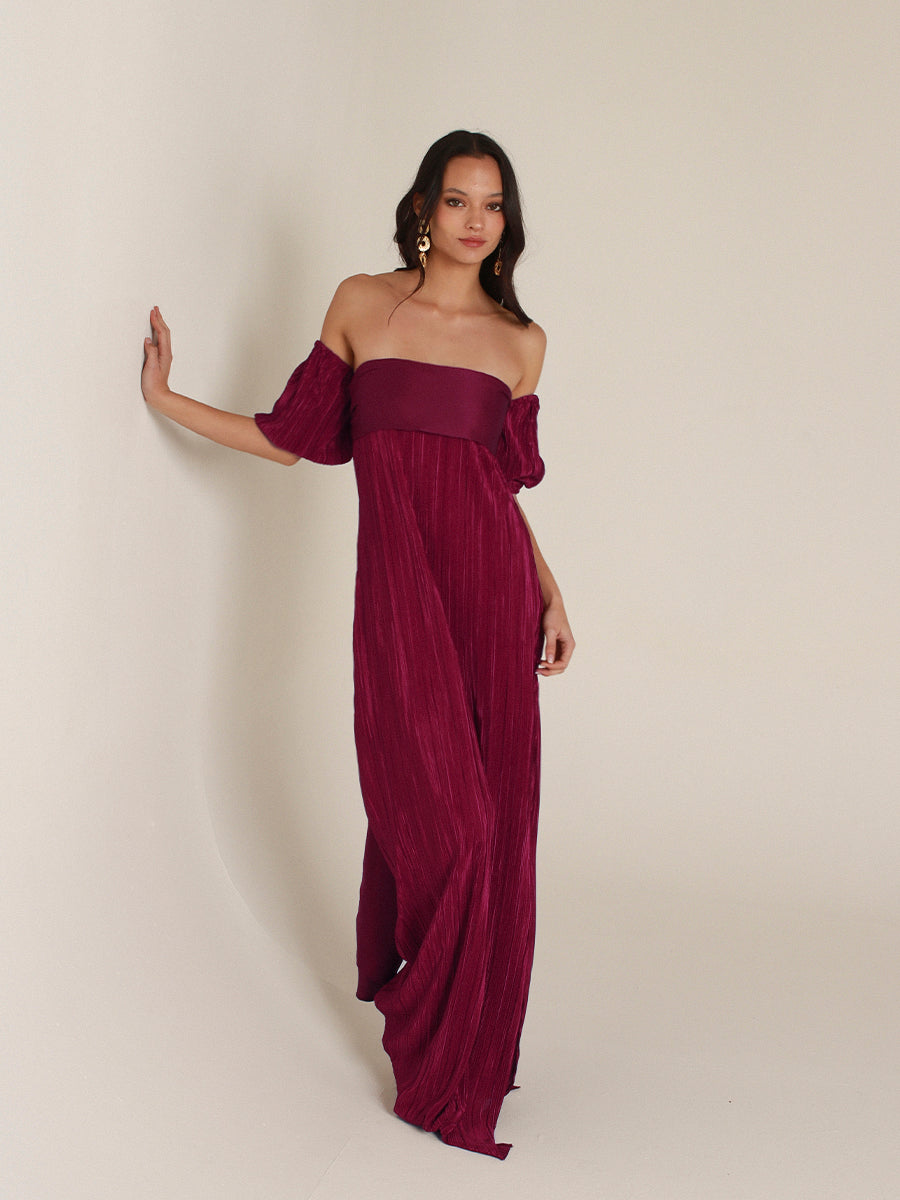 VESTIDO AGNES + MANGAS DESMONTABLES - PREVENTA