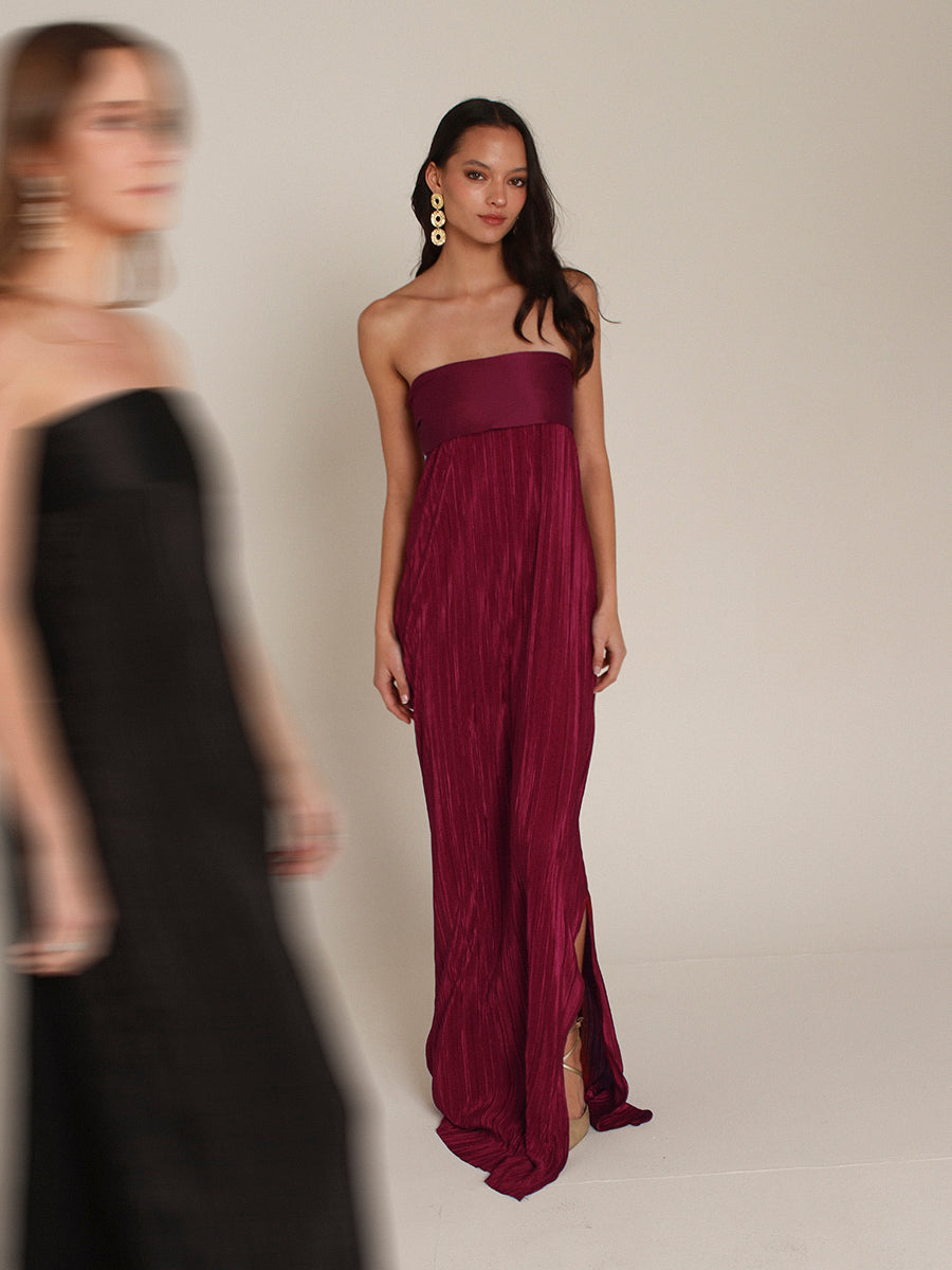 VESTIDO AGNES + MANGAS DESMONTABLES