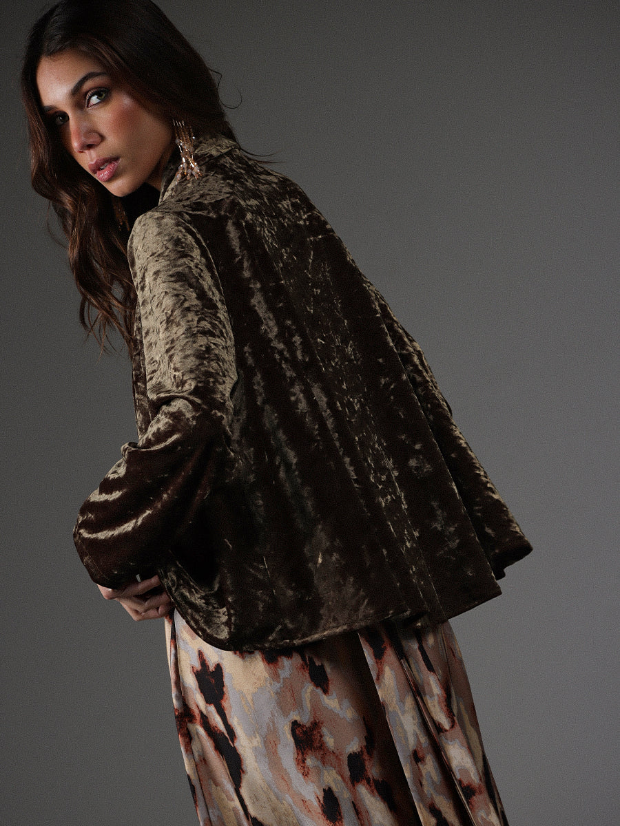 CHAQUETA ARIA VERDE OLIVA