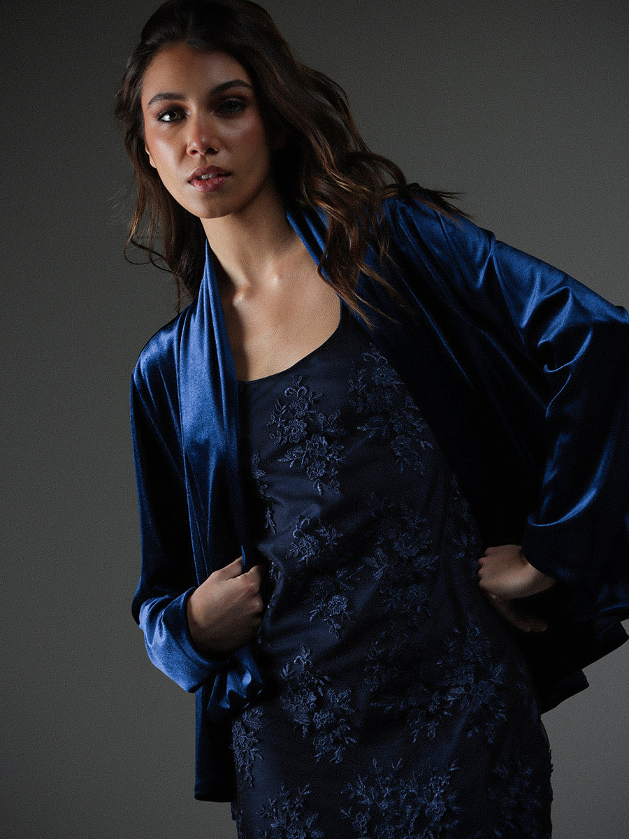 CHAQUETA ARIA AZUL