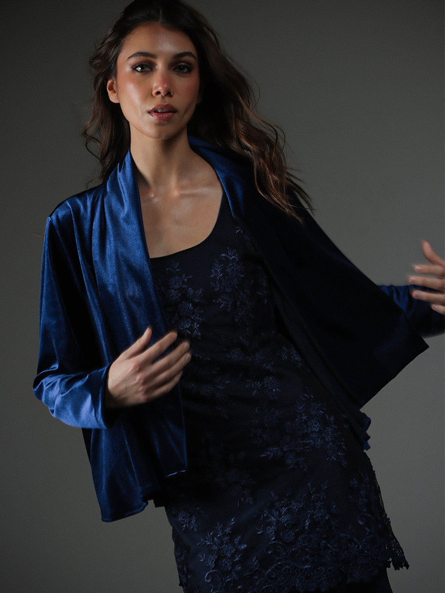 CHAQUETA ARIA AZUL