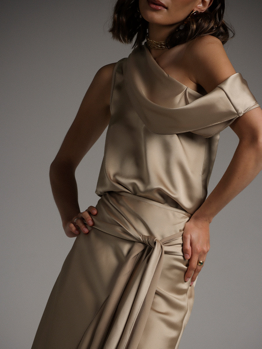 TOP CAMILLE DORADO