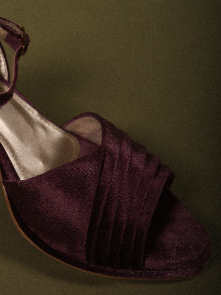 TACÓN MARGOT BERENJENA