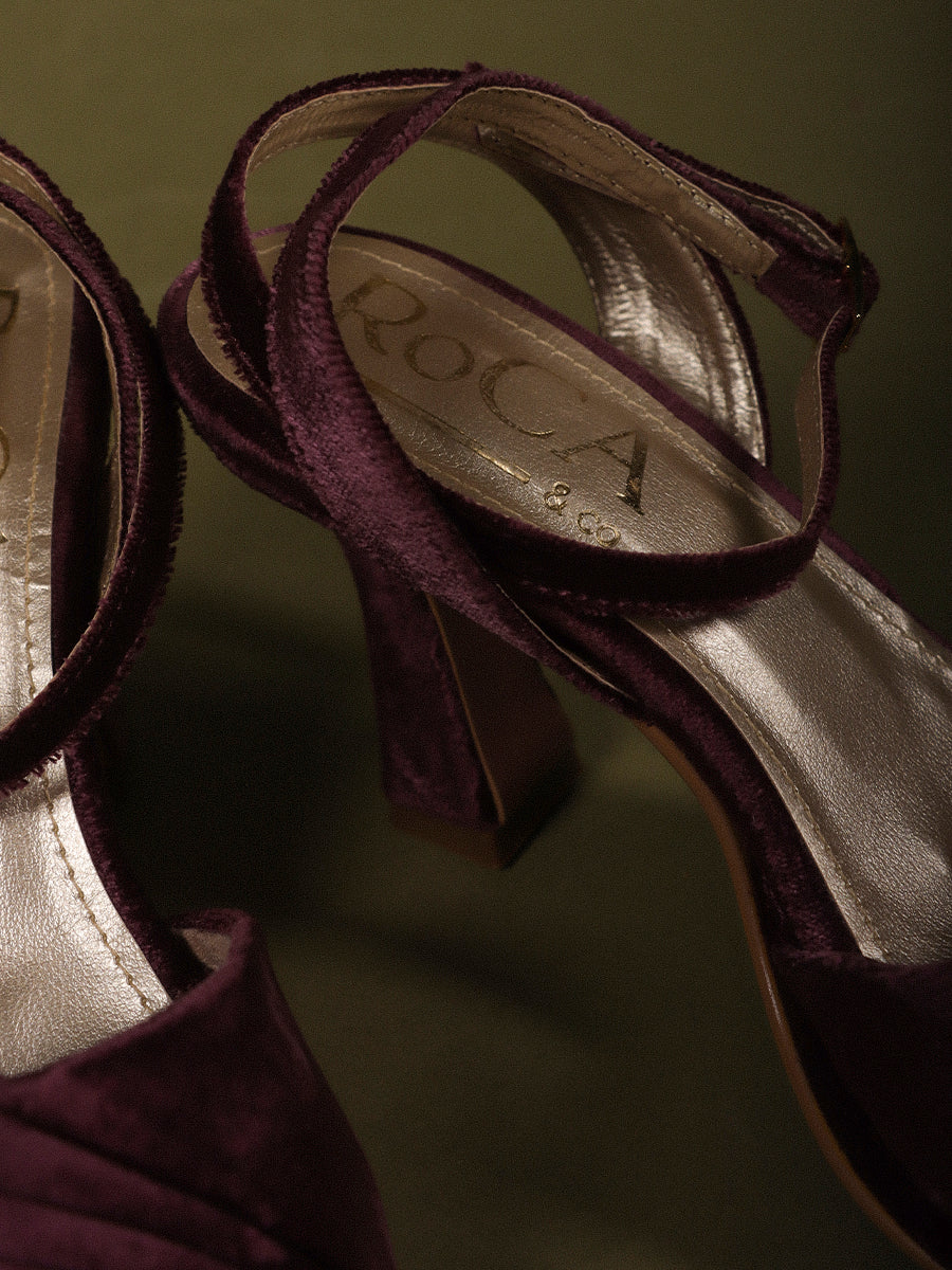 TACÓN MARGOT BERENJENA