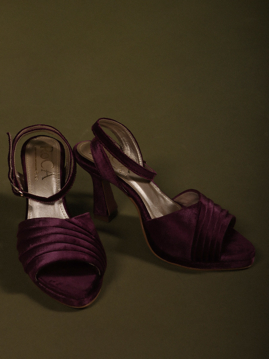 TACÓN MARGOT BERENJENA