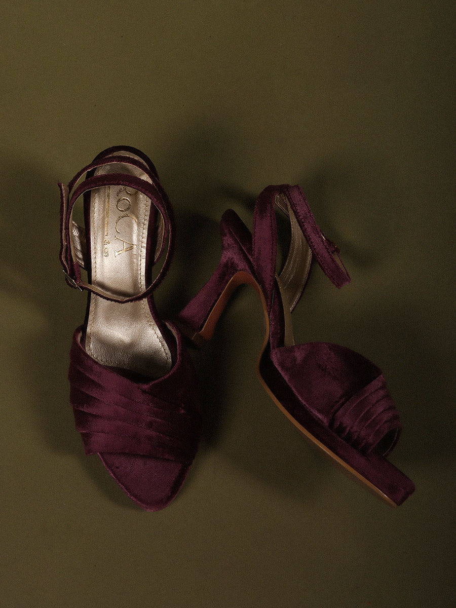 TACÓN MARGOT BERENJENA