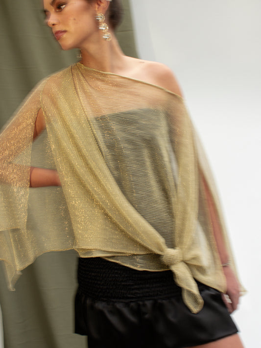 CAPA BRASILIA LUREX GOLD