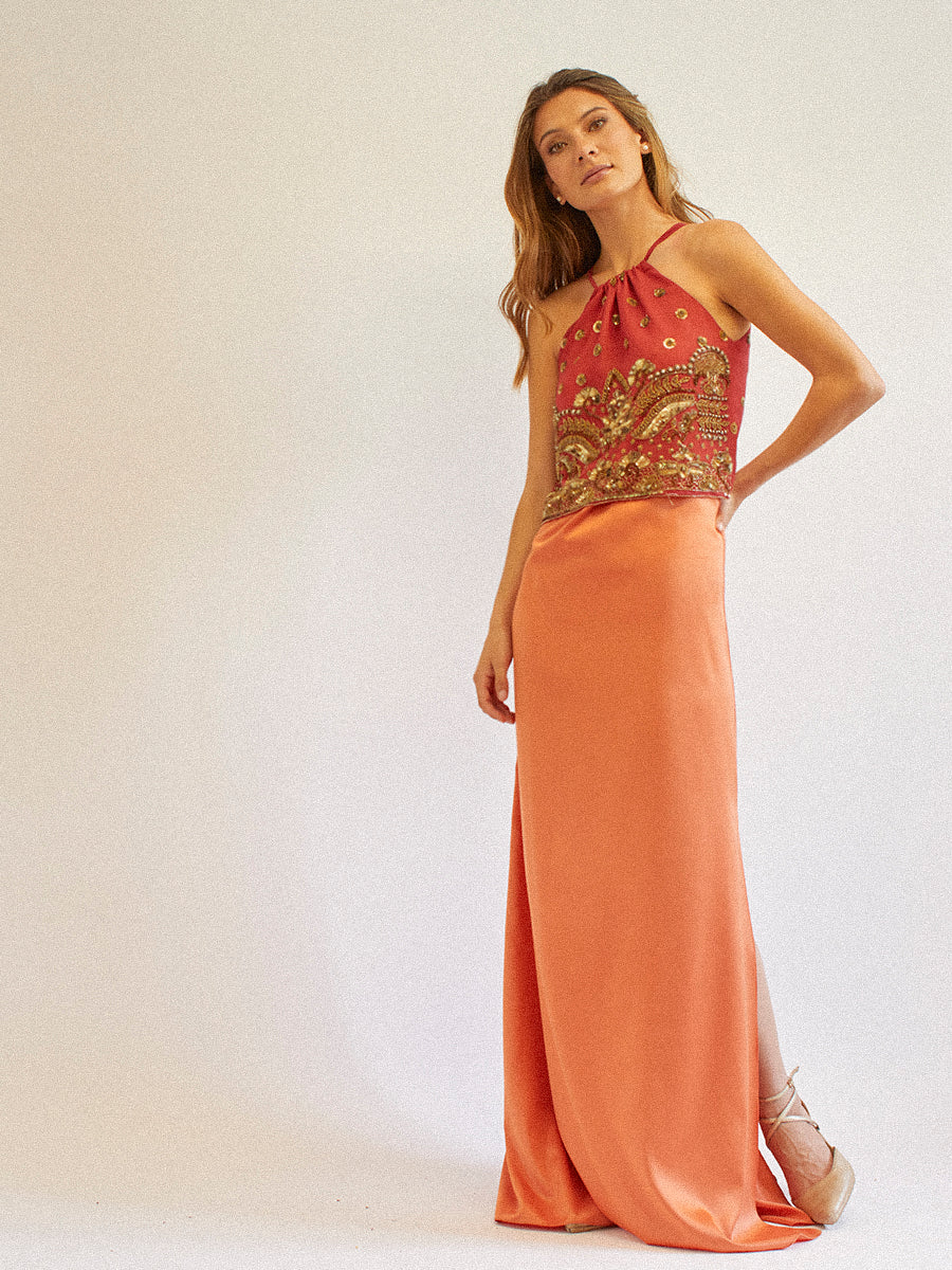 VESTIDO CECILIA MIXTO