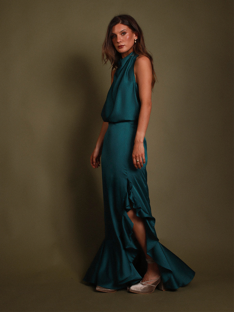 FALDA BELLA - VERDE PETRÓLEO