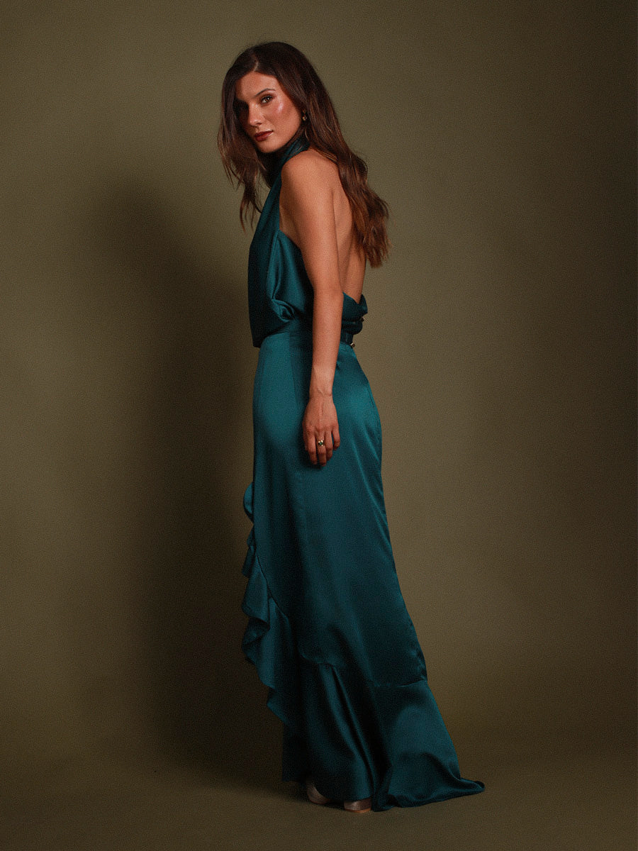 FALDA BELLA - VERDE PETRÓLEO