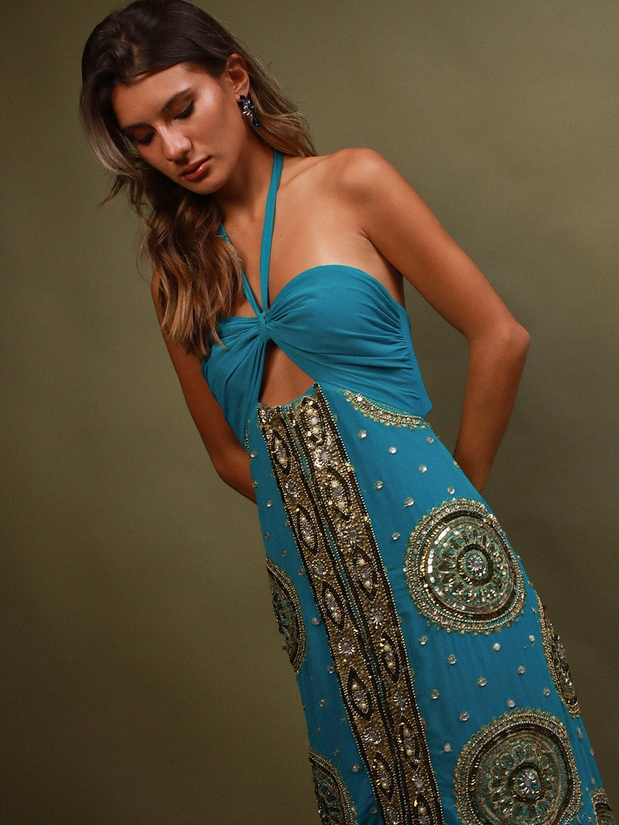 VESTIDO GERONA BORDADO