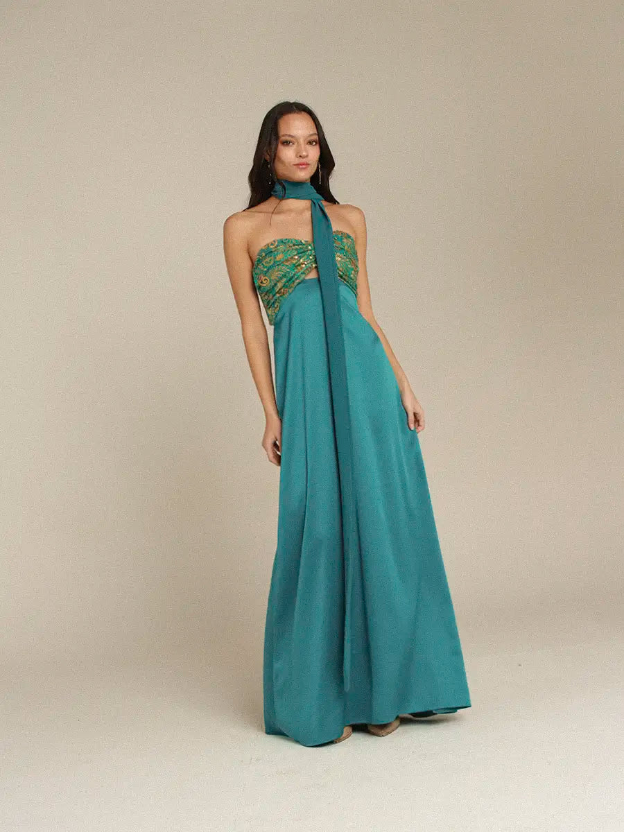 VESTIDO GERONA MIXTO