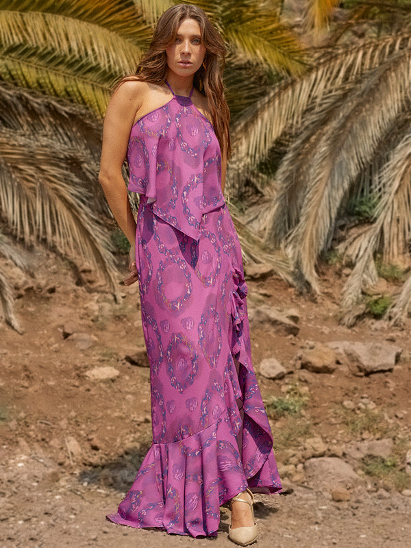 TOP CALAFATE VIOLET IKAT