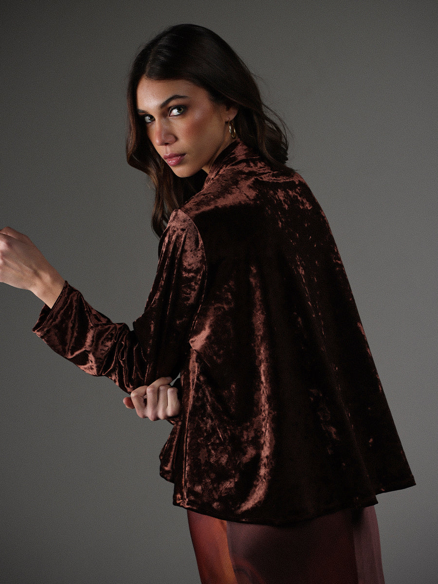 CHAQUETA ARIA MOCCA