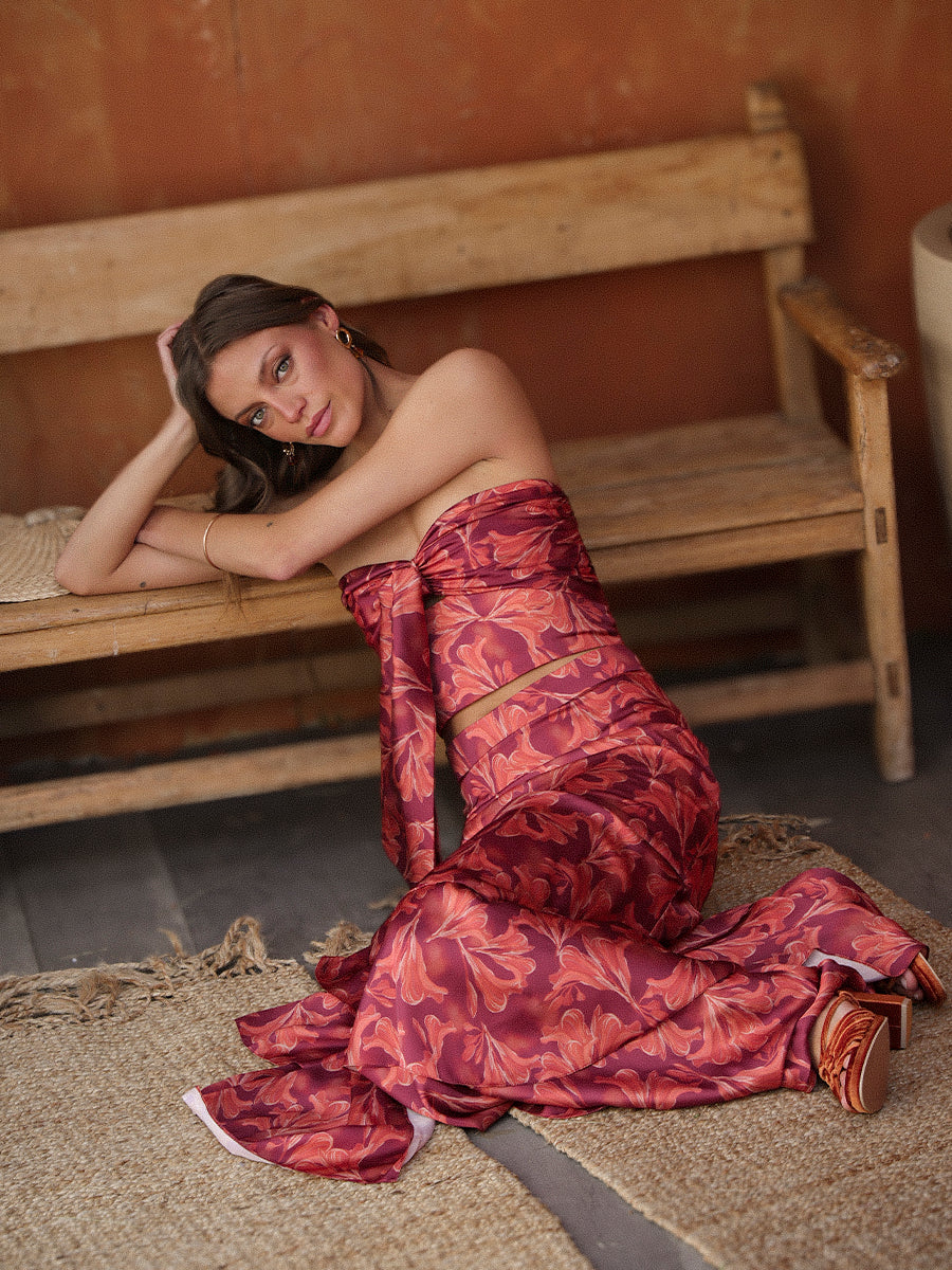 TOP BRUNIA NARANJA