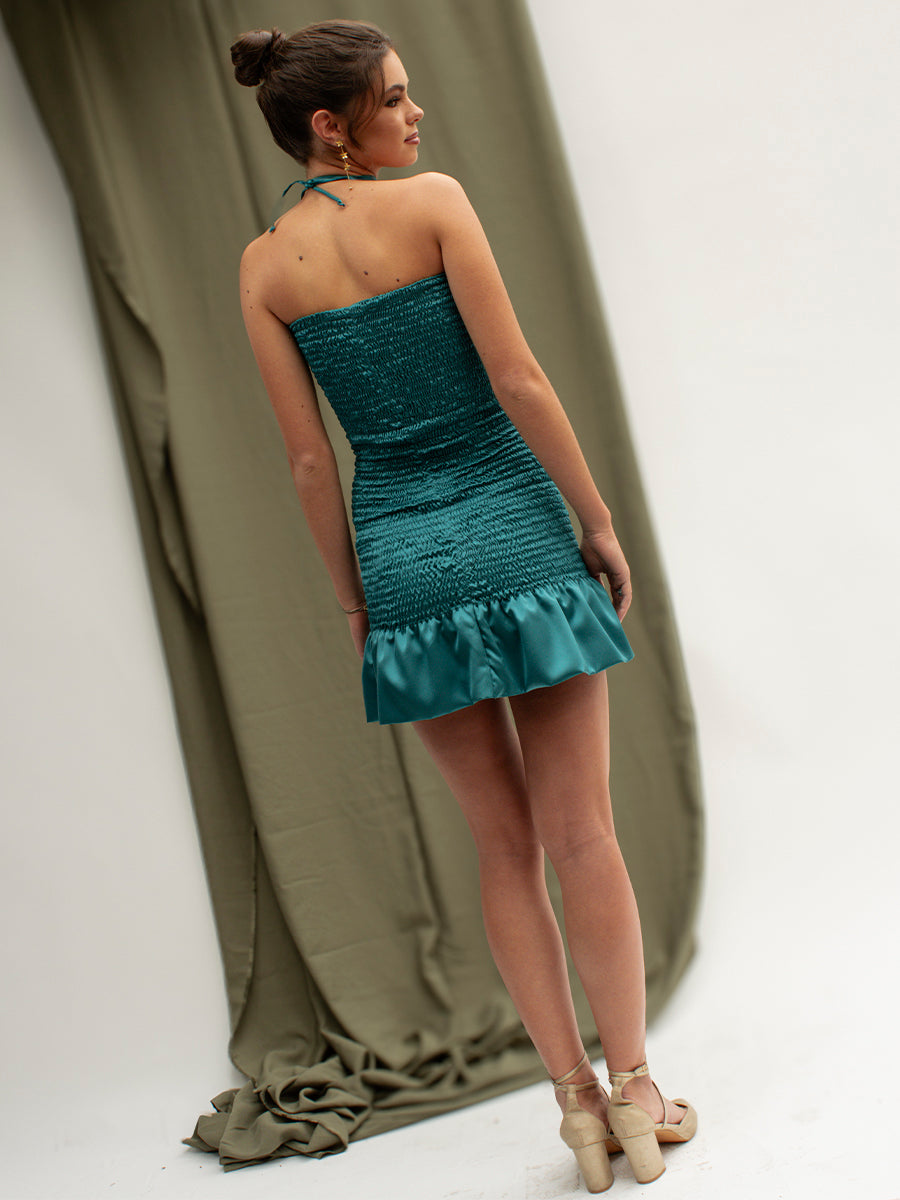 VESTIDO HAILEY PETRÓLEO