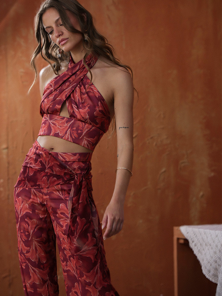 TOP CAYENA NARANJA