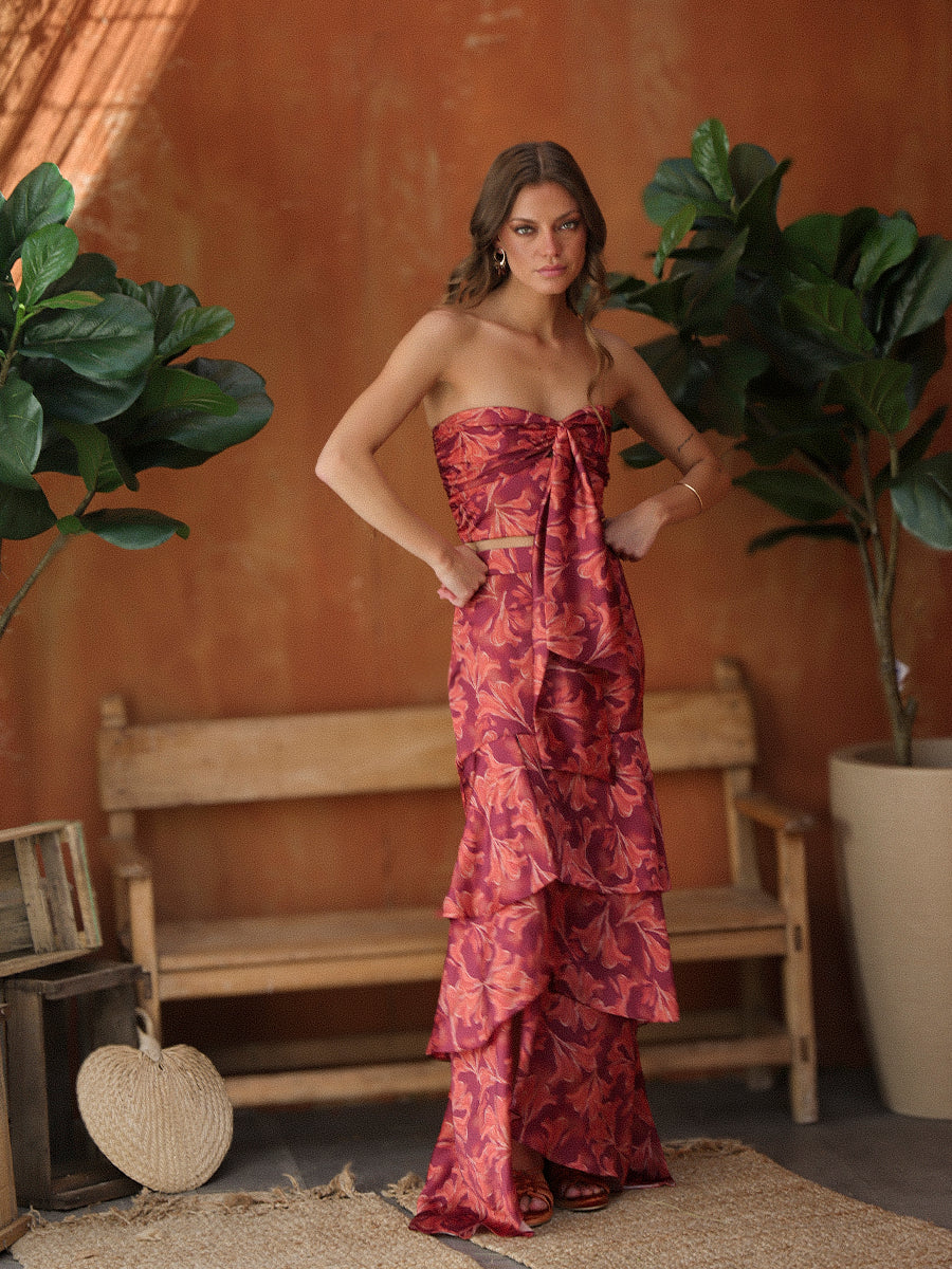 TOP BRUNIA NARANJA