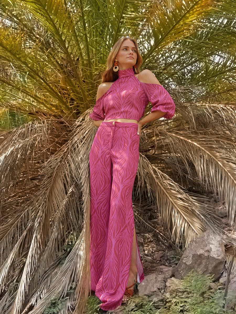 PANTALÓN MATICO FUCSIA BLOOM