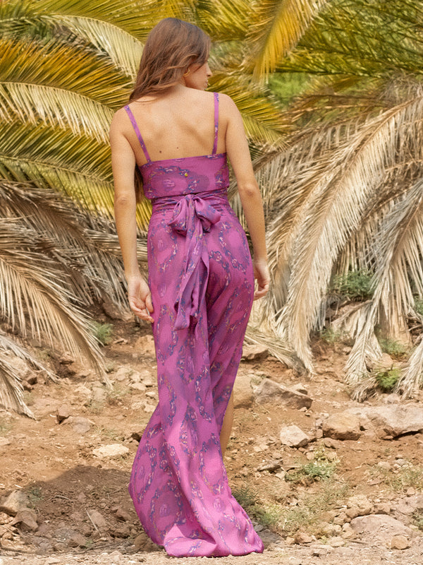 PANTALÓN MATICO VIOLET IKAT