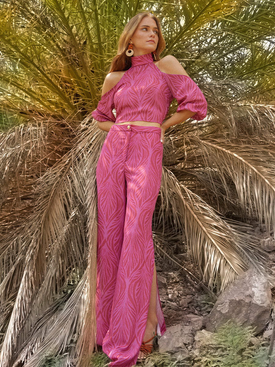 PANTALÓN MATICO FUCSIA BLOOM