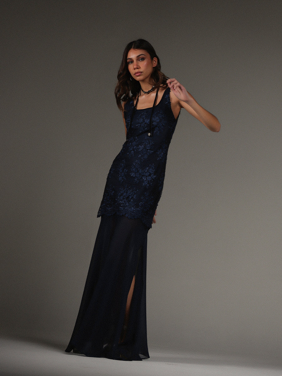 VESTIDO VENUS AZUL