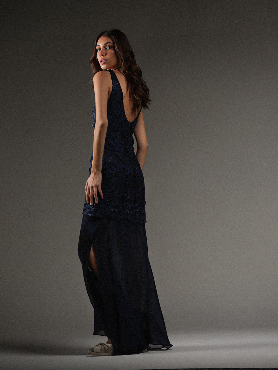 VESTIDO VENUS AZUL