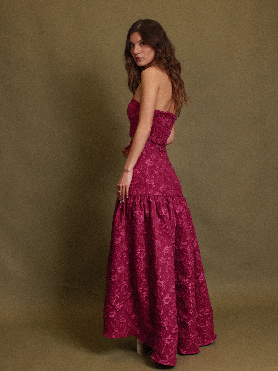 CONJUNTO GABRIELLE FUCSIA